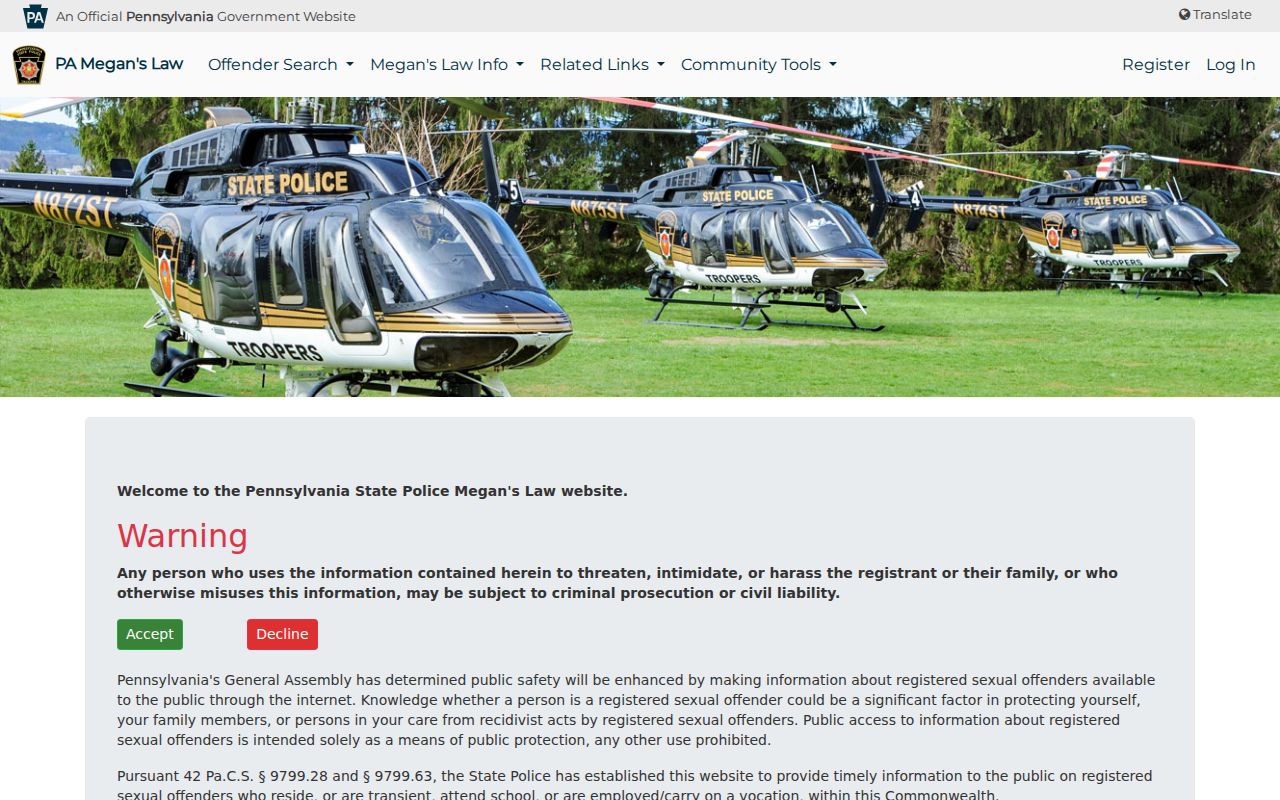 Whitpain Township ZIP code directory Pennsylvania public-safety registry ZIP search screen